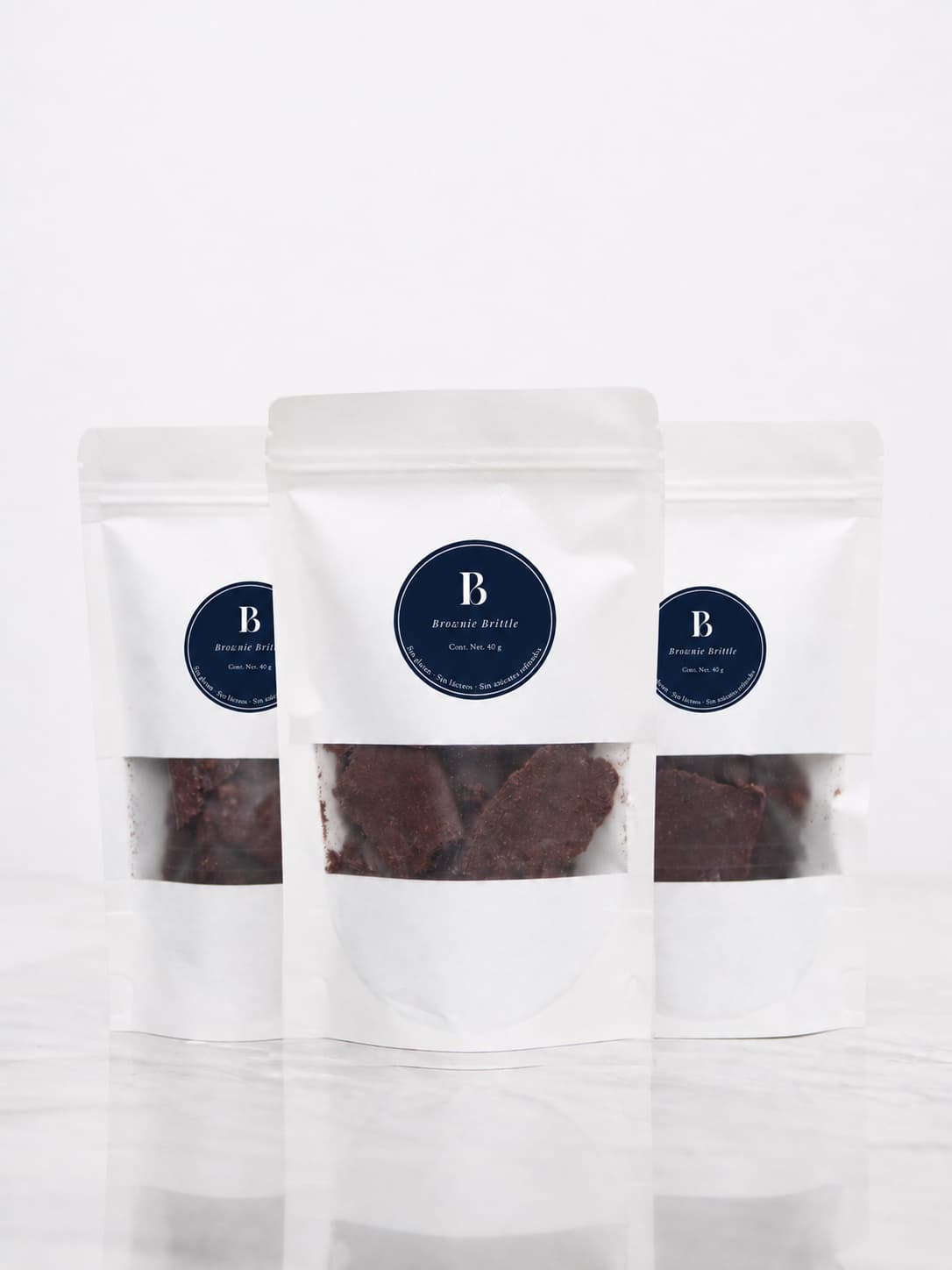 Presentación de Brownie Brittle